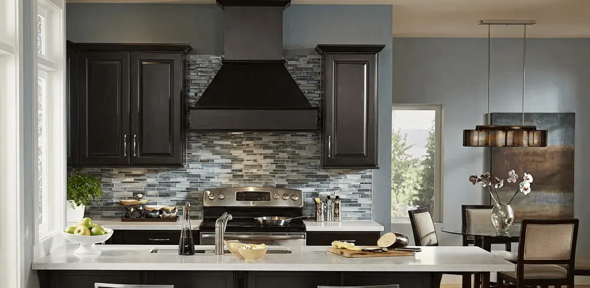 Kitchen cabinet painting and refinishing in a modern kitchen in Sarasota, FL